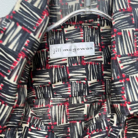 NWT Jill McGowan “Beth” matchstick shirt, size M. - Picture 3 of 5
